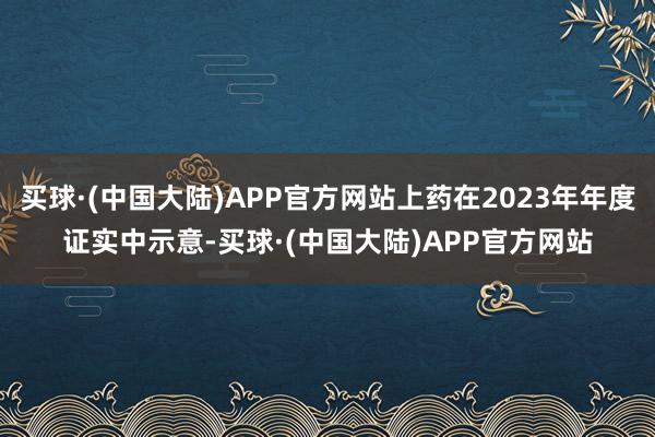 买球·(中国大陆)APP官方网站上药在2023年年度证实中示意-买球·(中国大陆)APP官方网站