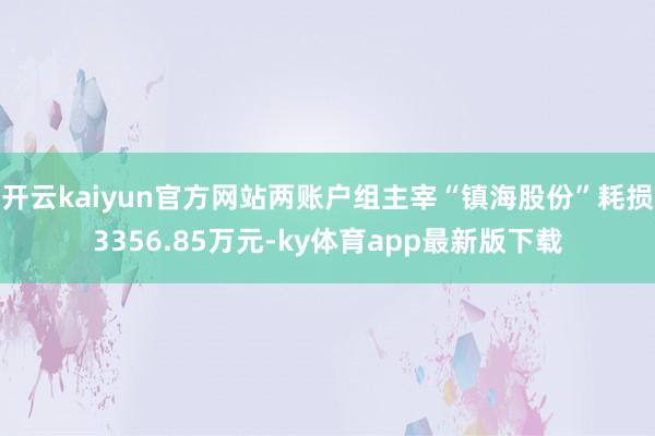 开云kaiyun官方网站两账户组主宰“镇海股份”耗损3356.85万元-ky体育app最新版下载